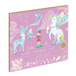 Fairy world - Kreatív színező és makett készlet